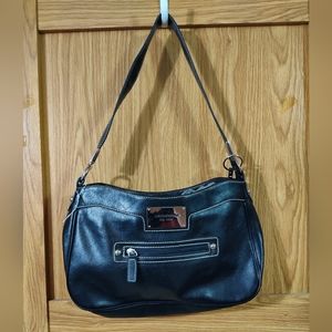 Beautiful Authentic Black Liza Claiborne purse EUC